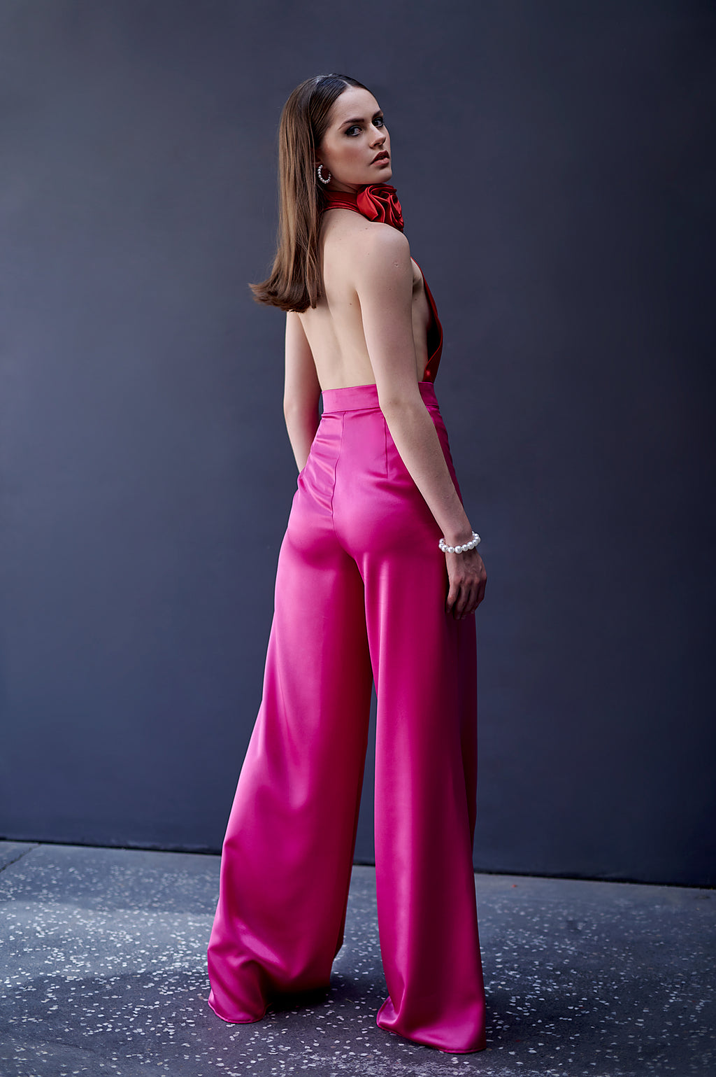 MIKA TROUSERS| Fuscia