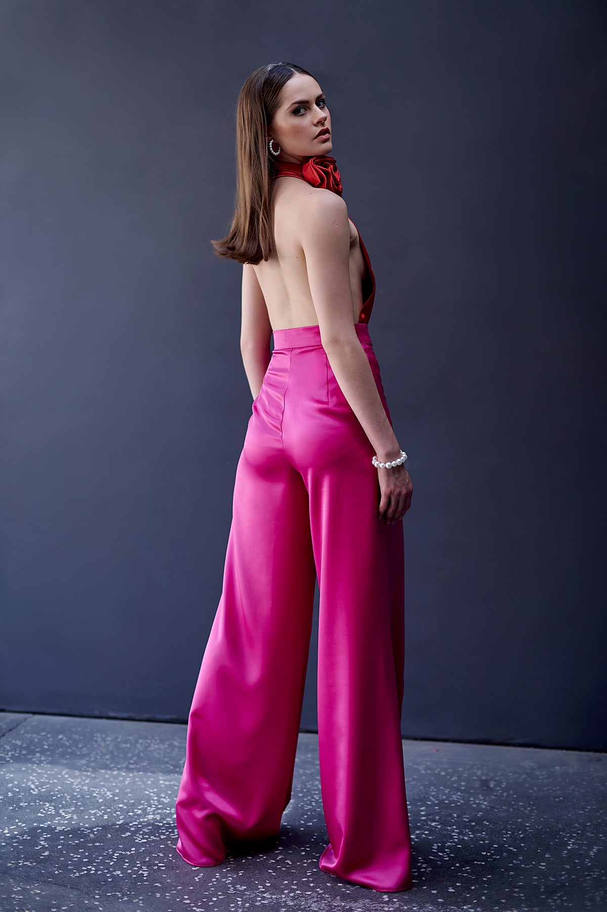 MIKA TROUSERS| Fuscia