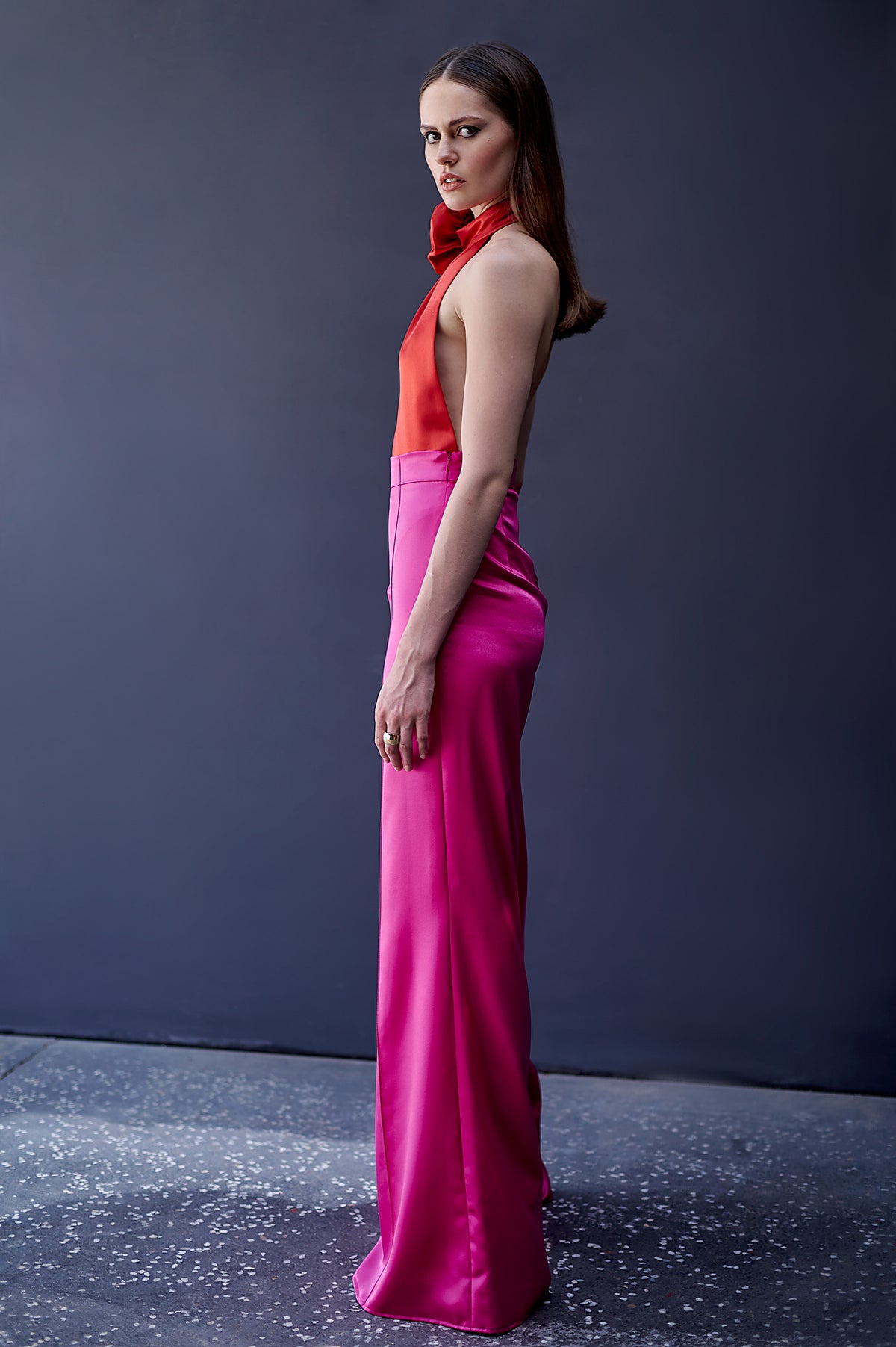 MIKA TROUSERS| Fuscia