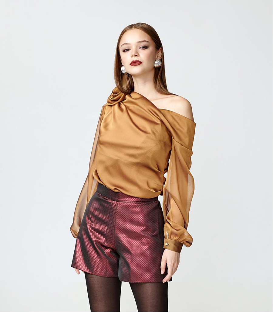 FLORENCE BLOUSE| Ochre