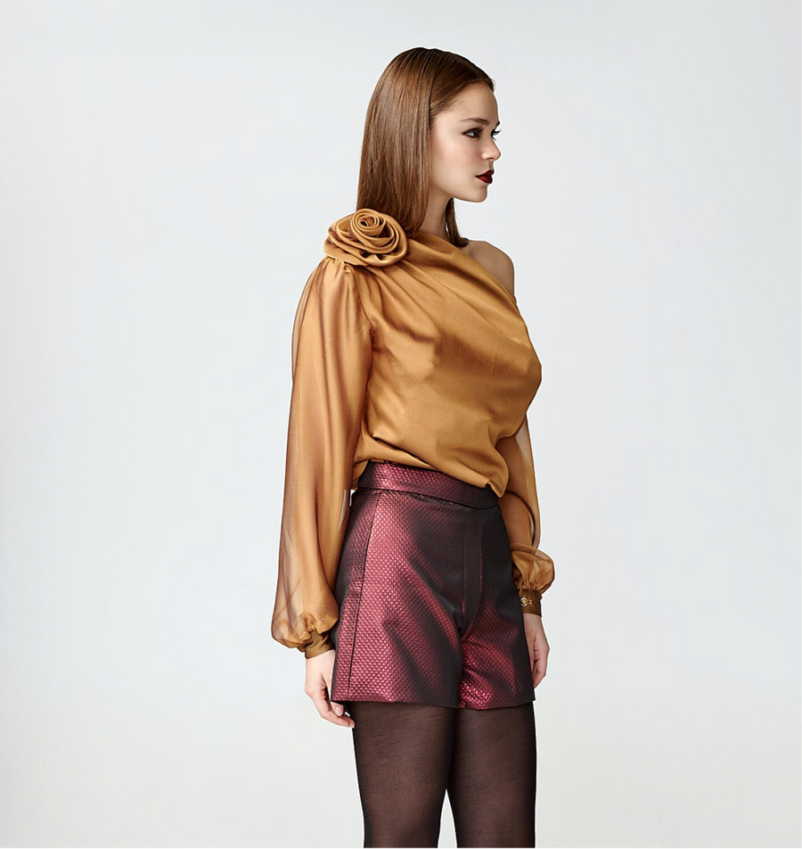 FLORENCE BLOUSE| Ochre