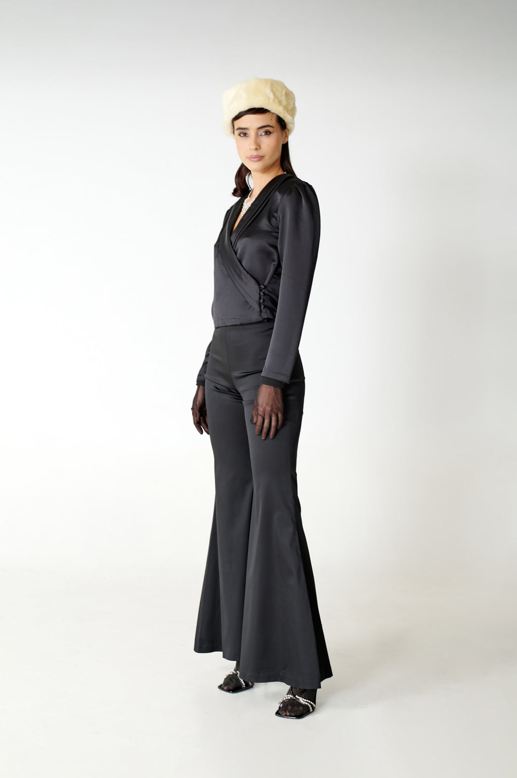 GLORIA BLOUSE|Black