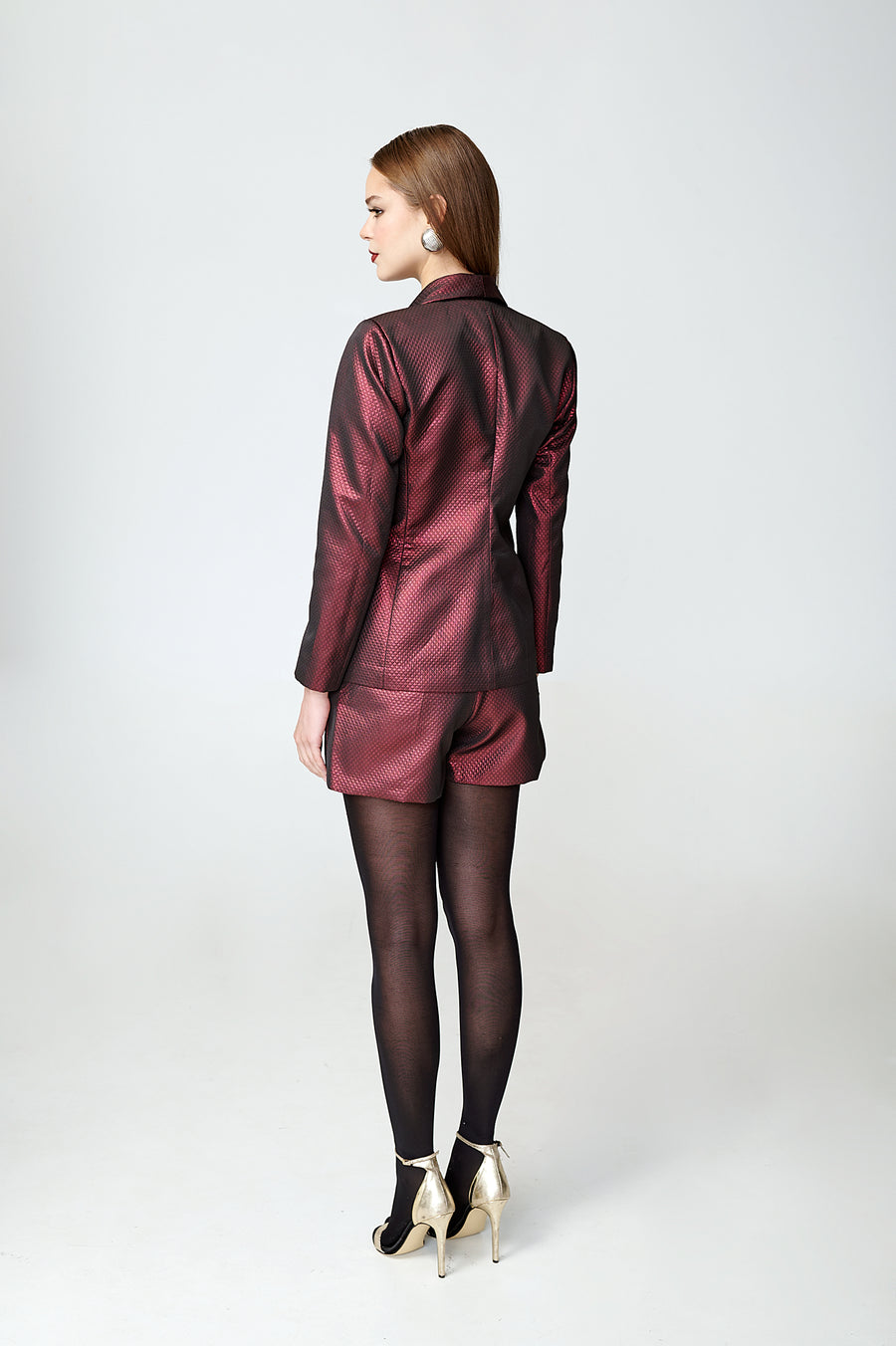 IRINA JACKET| Burgundy