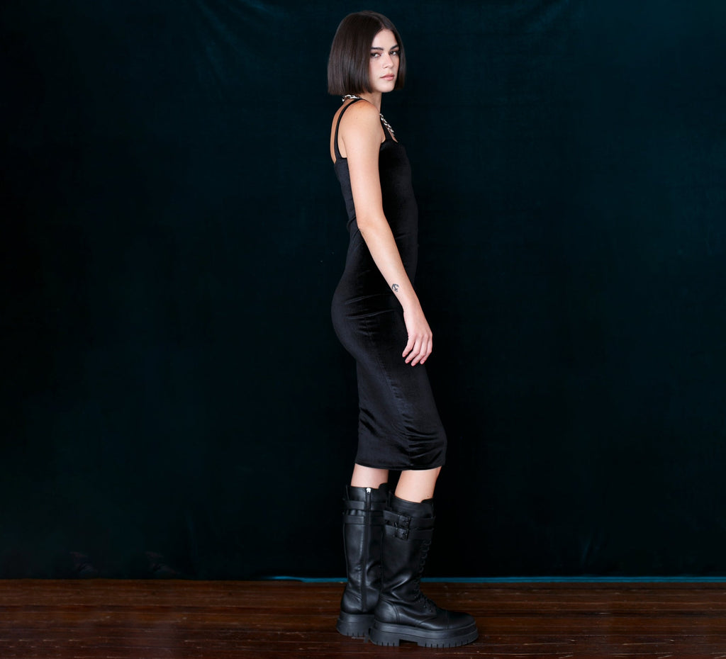 LUNA MIDI DRESS
